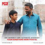 Your Donations Helped Save Munir's Precious Life